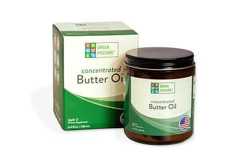 Green Pasture Concentrated Butter Oil Liquid - 6.4 fl. oz. - CLA- Vitamin A (6.4 oz.) Beauty & Personal Care Green Pasture