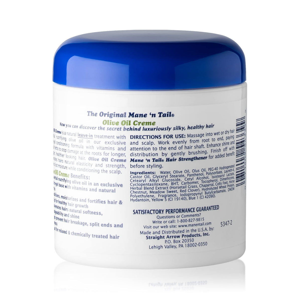 Mane 'n Tail Olive Oil Creme NATURAL MOISTURE BALANCING TREATMENT 5.5 Ounce Beauty & Personal Care Mane 'n Tail