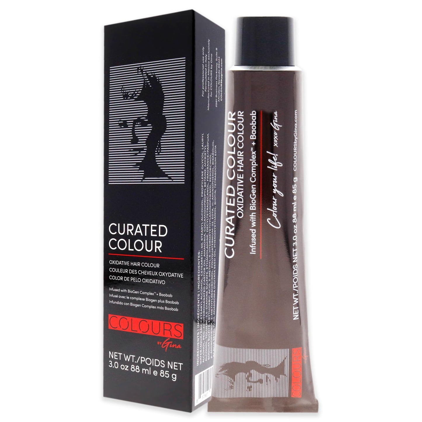 Colours By Gina Curated Colour - 6.35-6GM Dark Golden Mahogany by Colours By Gina for Unisex - 3 oz Hair Color Beauty & Personal Care Colours By Gina