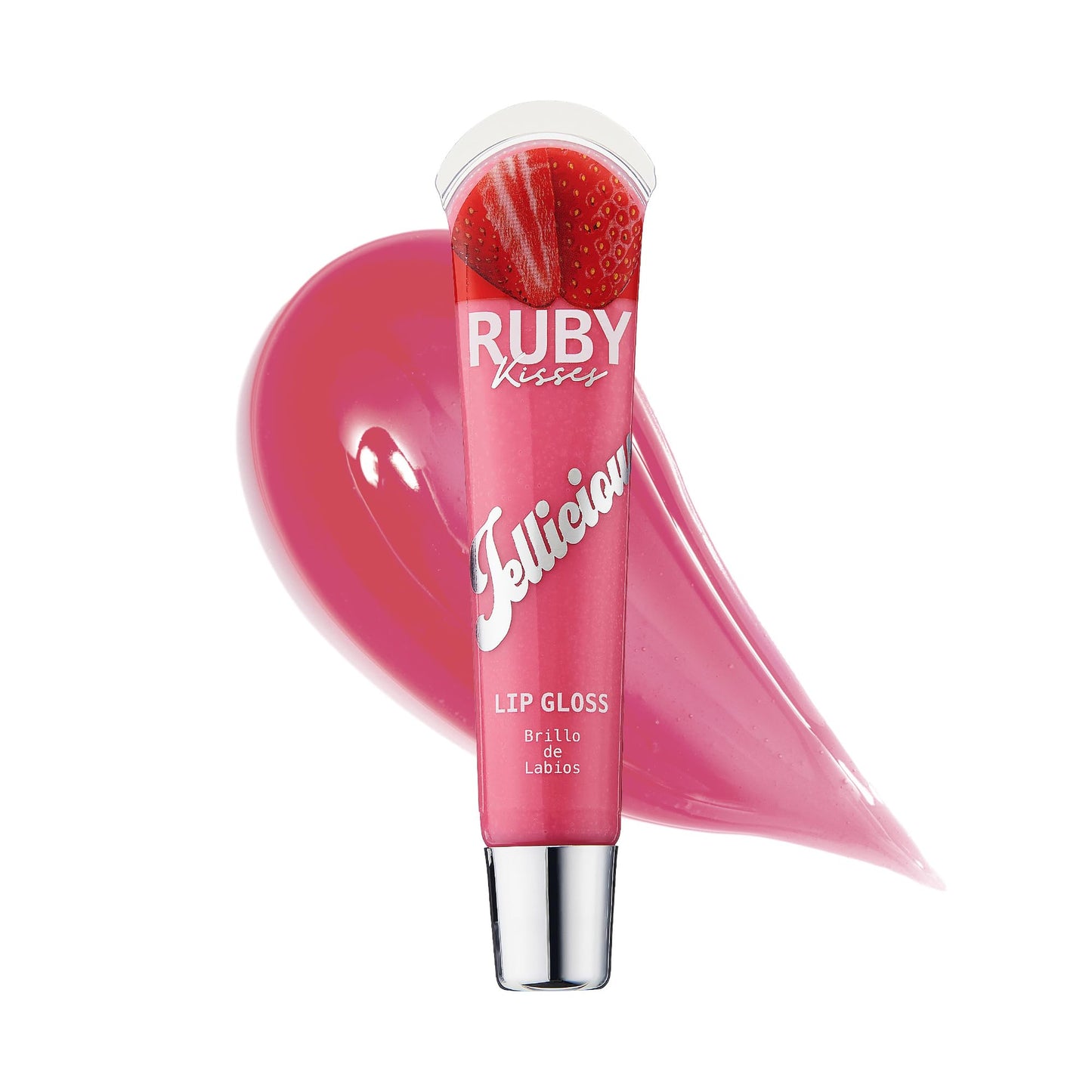 Ruby Kisses Jellicious Mouth Watering Lip Gloss (JLG07 - Crushed Strawberries) Beauty & Personal Care Ruby Kisses