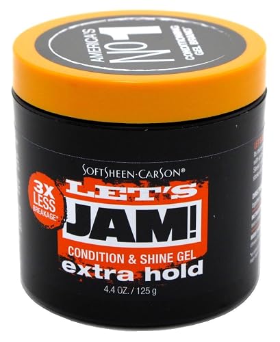 Let's Jam! Shining & Conditioning Gel, Extra Hold 4.40 oz (Pack of 11) Beauty & Personal Care SoftSheen