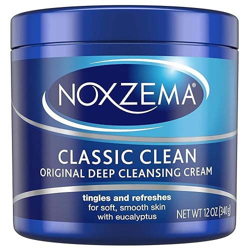 Noxzema Classic Clean Cream Original Deep Cleansing, White, 12 oz (Pack of 6) Beauty & Personal Care AXE