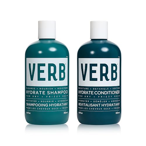 Verb Hydrate Shampoo & Conditioner Duo, 12 oz Beauty & Personal Care VERB