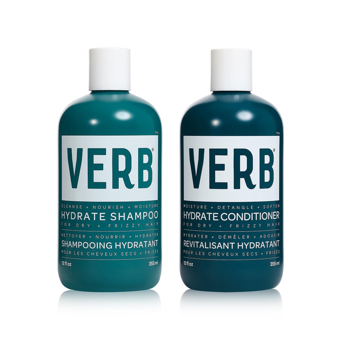 Verb Hydrate Shampoo & Conditioner Duo, 12 oz Beauty & Personal Care VERB