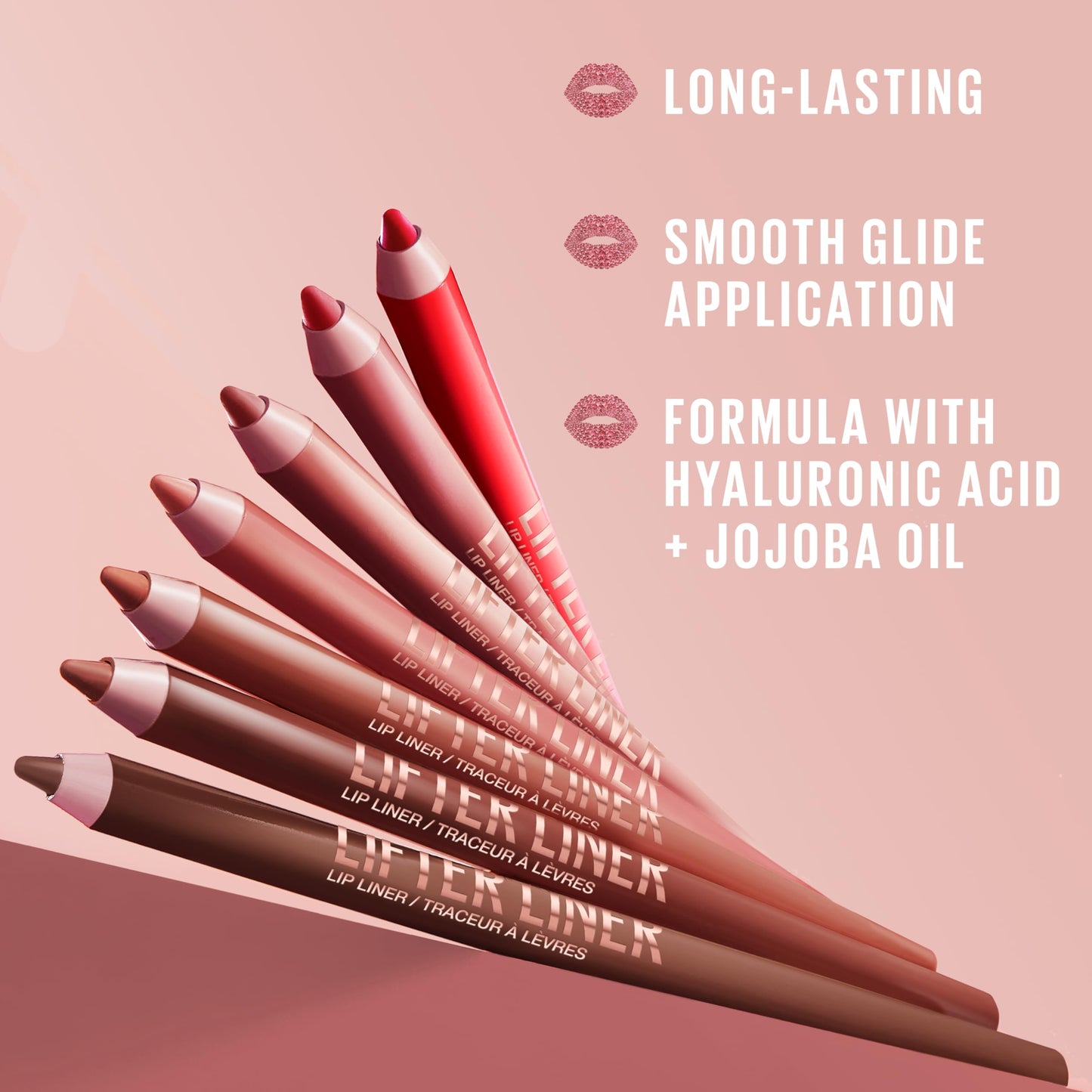 Maybelline Lifter Liner Lip Liner Pencil with Hyaluronic Acid, Peaking, 1 Count Beauty & Personal Care MAYBELLINE