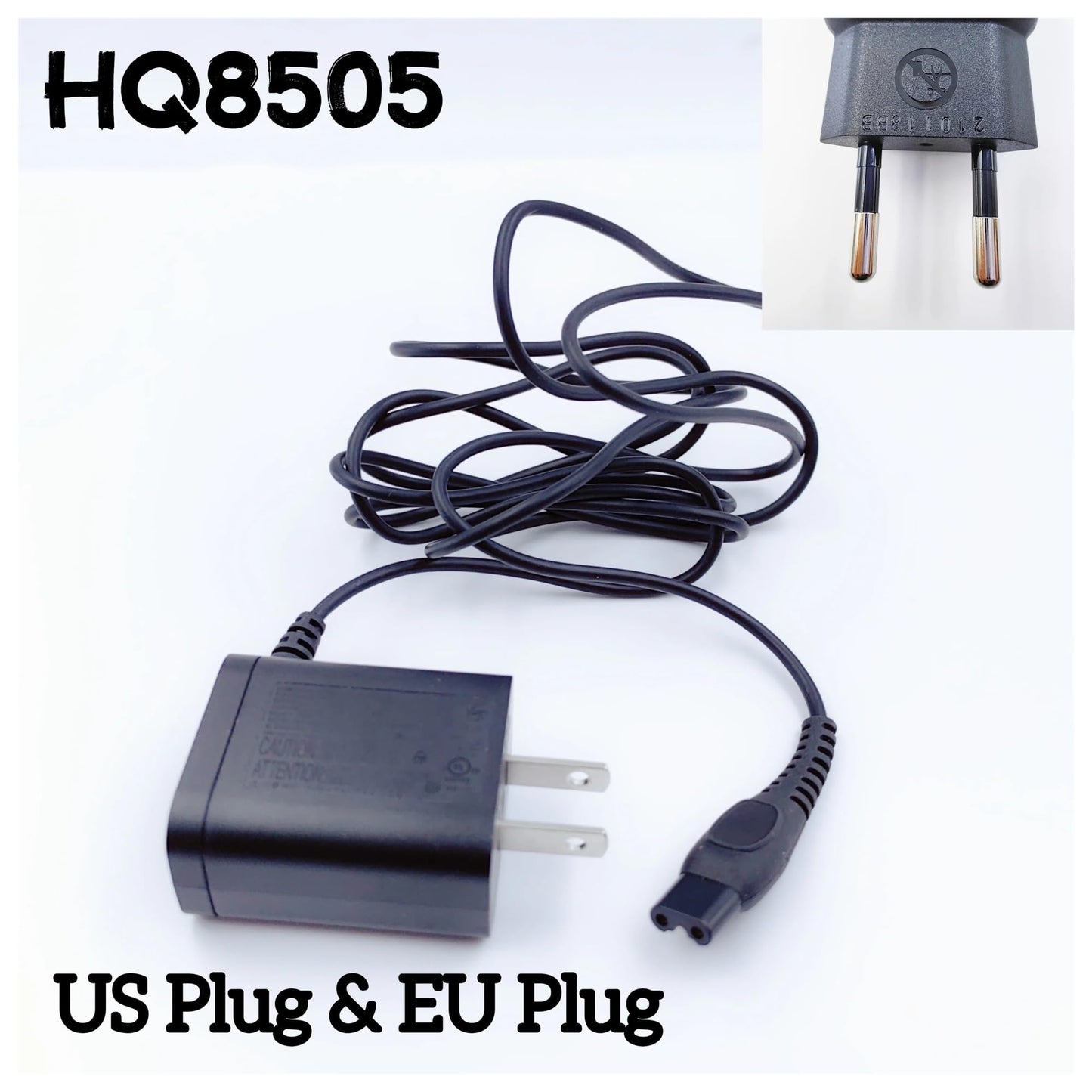 HQ8505 Charger Power Cord?Compatible for Philips?Compatible for Norelco?Beard Trimme & Eletric Razor MG5750 1255X 8171XL 8170XL AT810 BG7030(EU Plug) Beauty and Personal Care AMARJSGPA