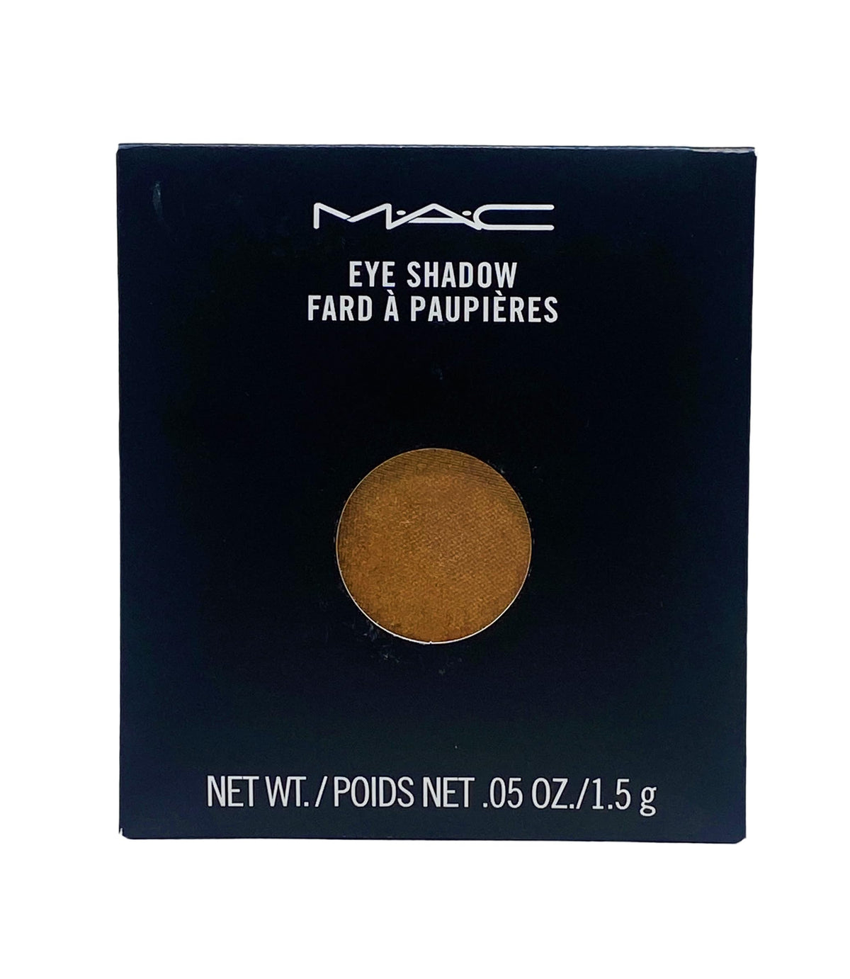 MAC Eye Shadow (Pro Palette Refill Pan) - Amber Lights (Peachy-brown with shimmer) .05 Oz / 1.5g