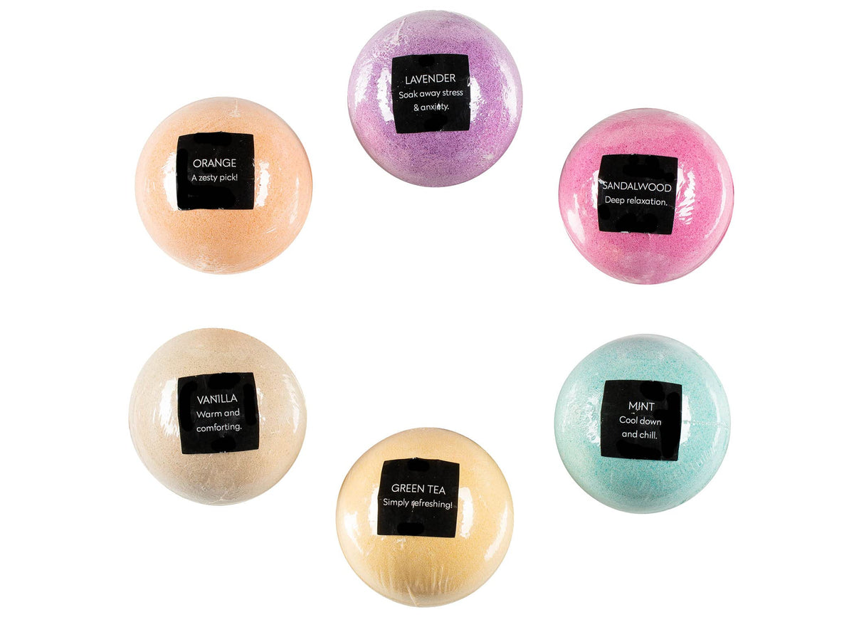 Sweet Dreams Aromatherapy Relaxing Bath Bomb Gift Set for Women - 6 Bomb Bath Fizzers at 4OZ or 113g per Bubble & Spa Bath Gifts Beauty & Personal Care Freida and Joe