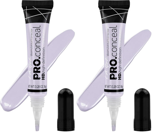 L.A. Girl HD Pro.Conceal, Lavender Corrector GC993 (Pack of 2) Beauty and Personal Care L.A. Girl Default Title