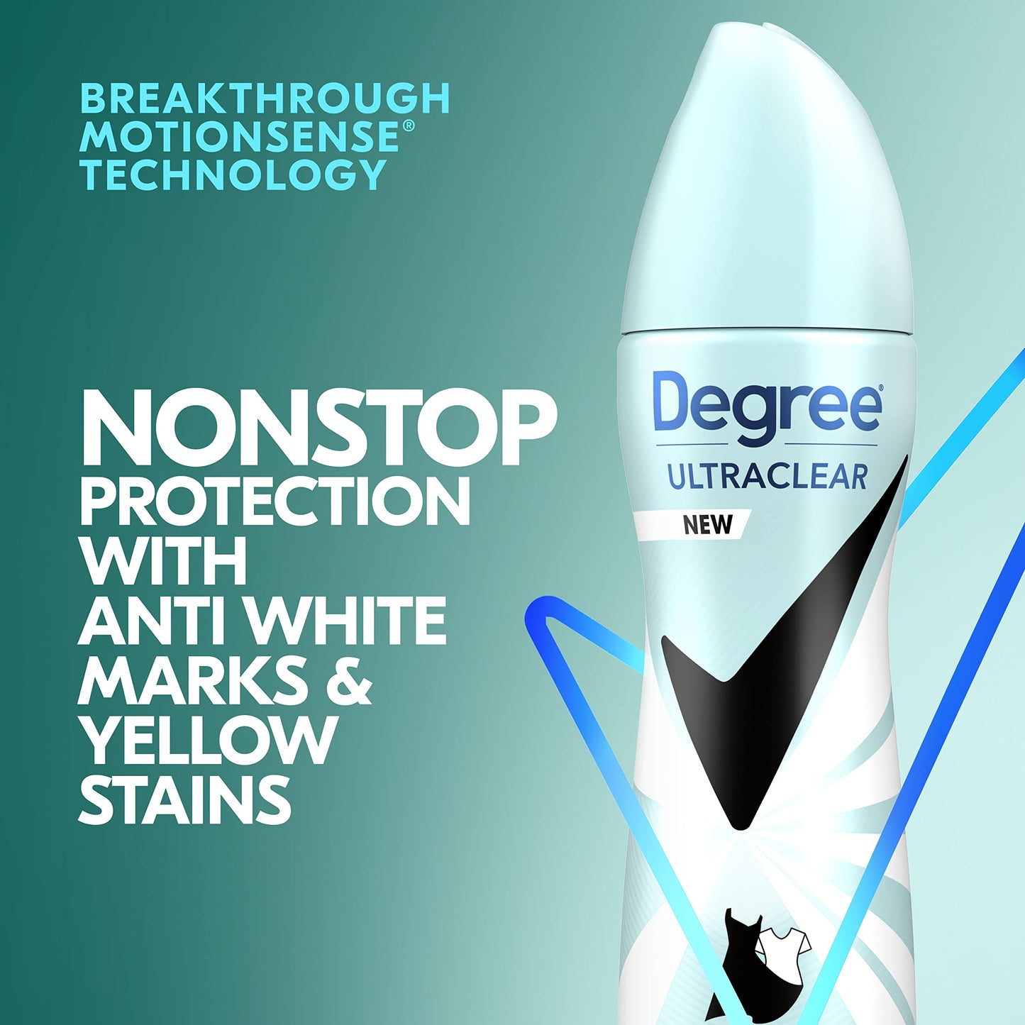 Degree UltraClear Antiperspirant Deodorant Dry Spray Anti White Marks and Yellow Stains Black+White Deodorant for Women 3.8 oz Beauty and Personal Care Degree