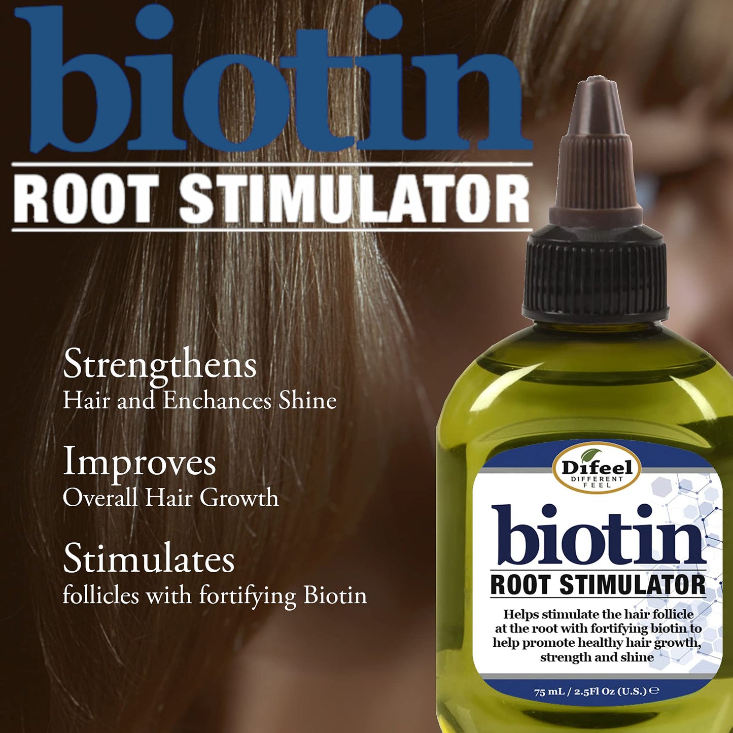 Difeel Biotin 3-PC Cleanse and Root Treatment Hair Growth Set Beauty & Personal Care Difeel