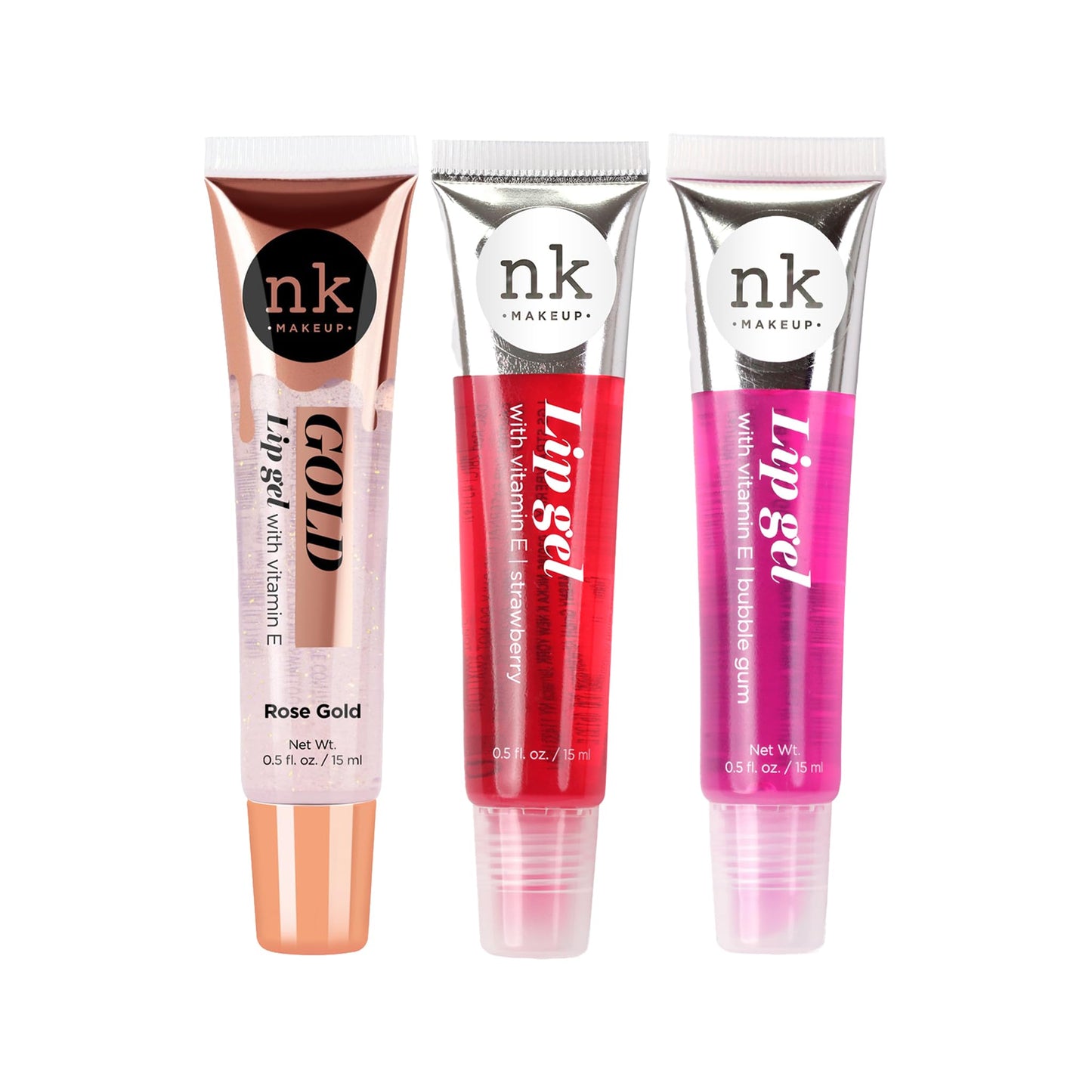 NICKA K NEW YORK Lip Gel, Hydrating, Lightweight, Glides on Effortlessly, Non Sticky Finish Lip Gel Colors Beauty & Personal Care NICKA K NEW YORK