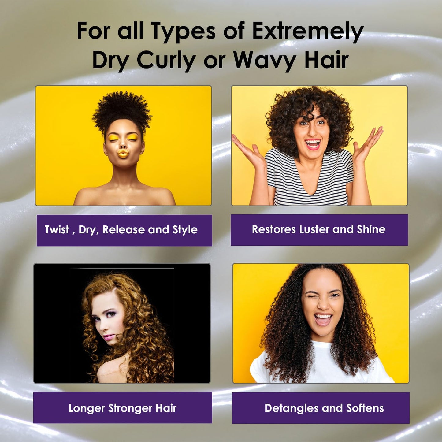 HICKS Edges Natural Hair and Scalp Styling Cream with Chamomile Oil - 16 oz, Purple w/white label, 1, 16.0 Ounce Beauty & Personal Care Ruth Hicks Enterprise