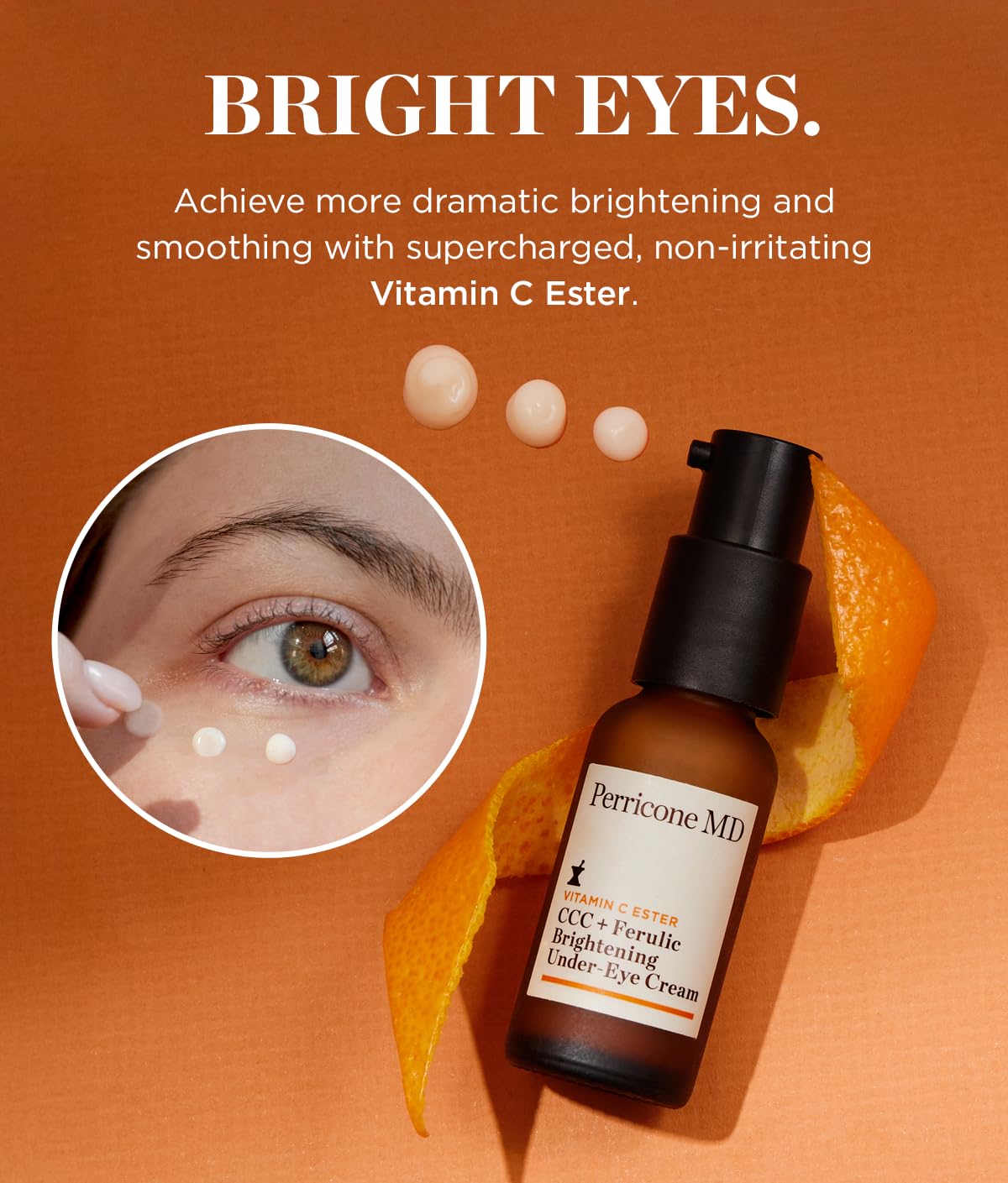 Vitamin C Ester CCC+ Ferulic Brightening Under-Eye Cream, 0.5 fl. oz. Beauty & Personal Care Perricone MD