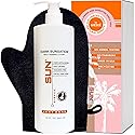 Sun Laboratories By Giesee Dark Sunsation Self Tanner Lotion With Tanning Mitt - Very Dark Sunless Self Tanning Lotion, Instant Organic Sun Self Beauty & Personal Care Sun Laboratories by Giesee