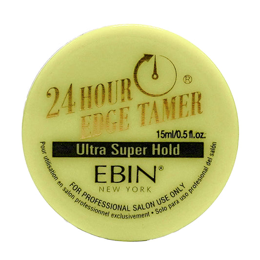 EBIN NEW YORK 24 Hour Edge Tamer Ultra Super Hold - Edge Control Gel with Argan Oil & Castor Oil, No White Residue for Sleek Natural Hair, Styling Beauty & Personal Care EBIN NEW YORK