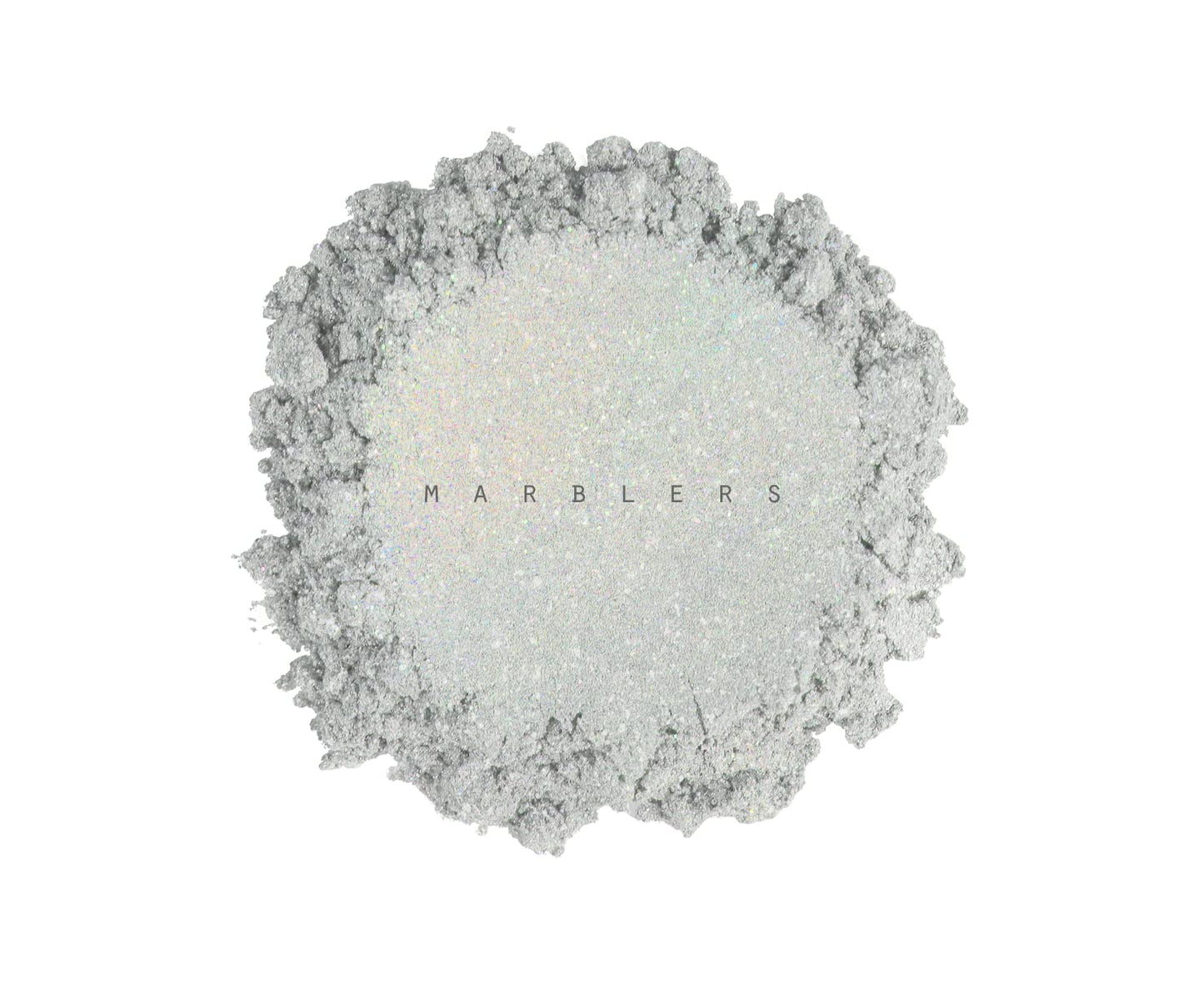 MARBLERS Glitter Mica Powder [Moonlight] 0.14oz (4g) | Glitter Mica | Highly Pigmented | Non-Toxic, Vegan, Cruelty-Free | Eyeshadow, Body Butter, Nail Beauty & Personal Care MARBLERS