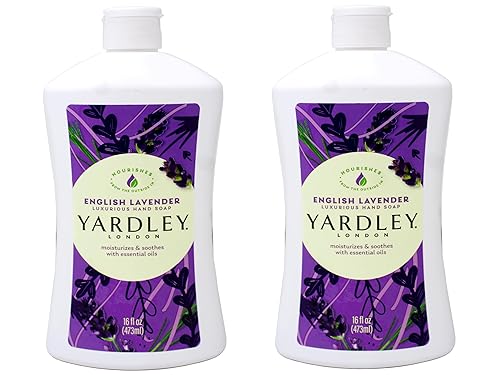 Yardley London Liquid Hand Soap - English Lavender - 16 Fl Oz (Pack of 2) Beauty & Personal Care Yardley
