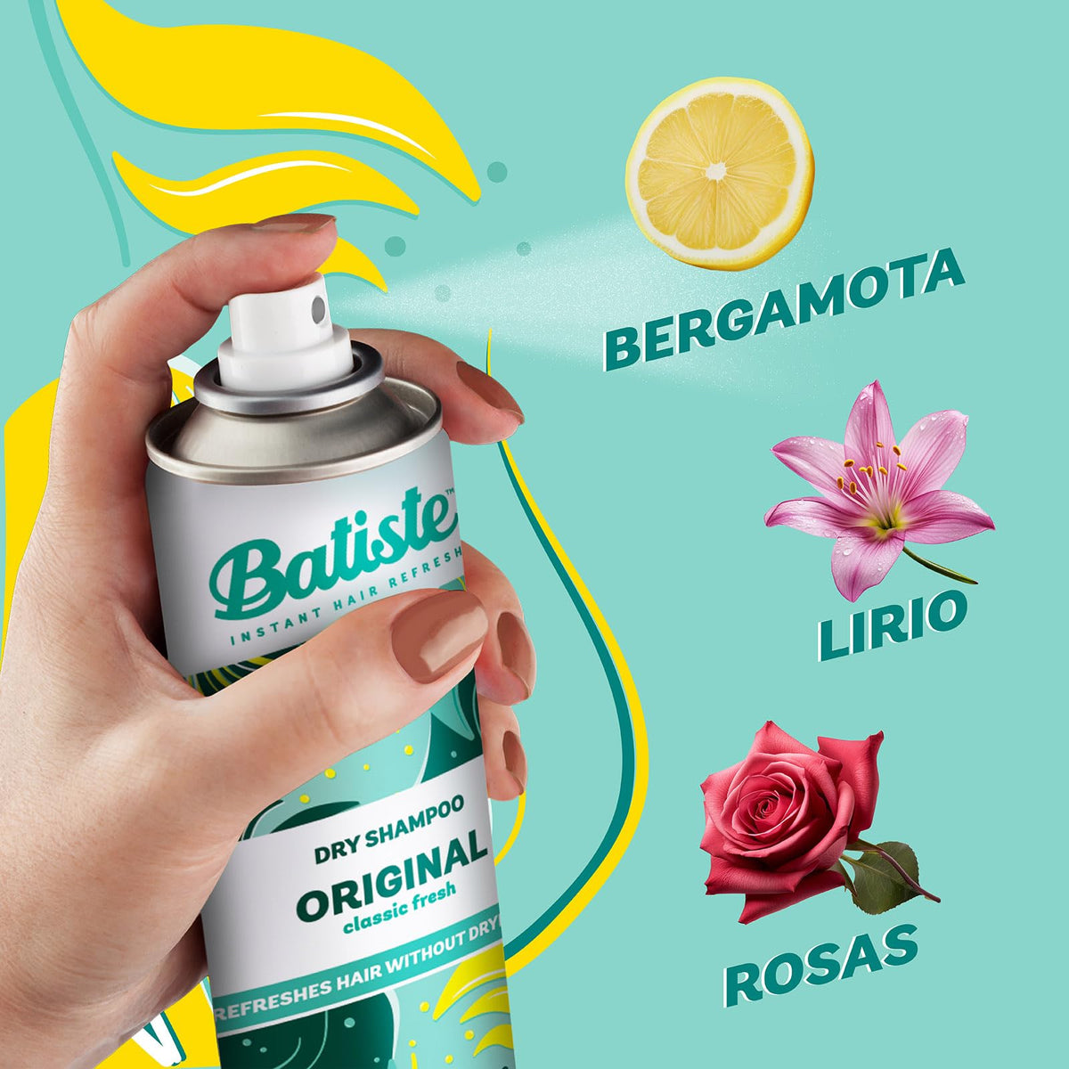 Batiste Dry Shampoo, Original, 6.73 Fluid Ounce