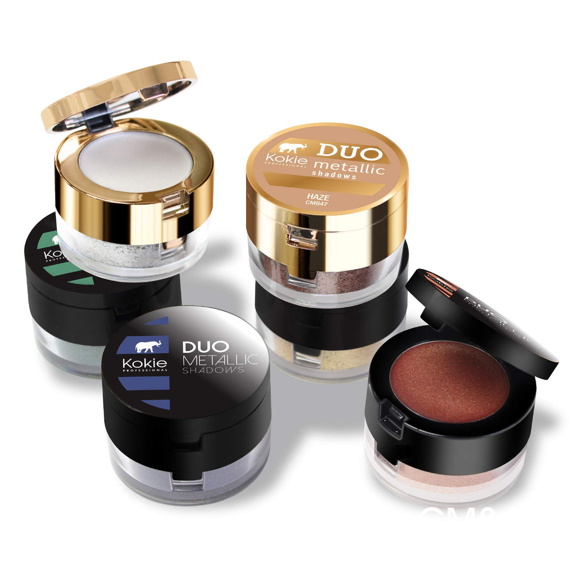 Kokie Cosmetics Duo Metallic Eyeshadow Beloved