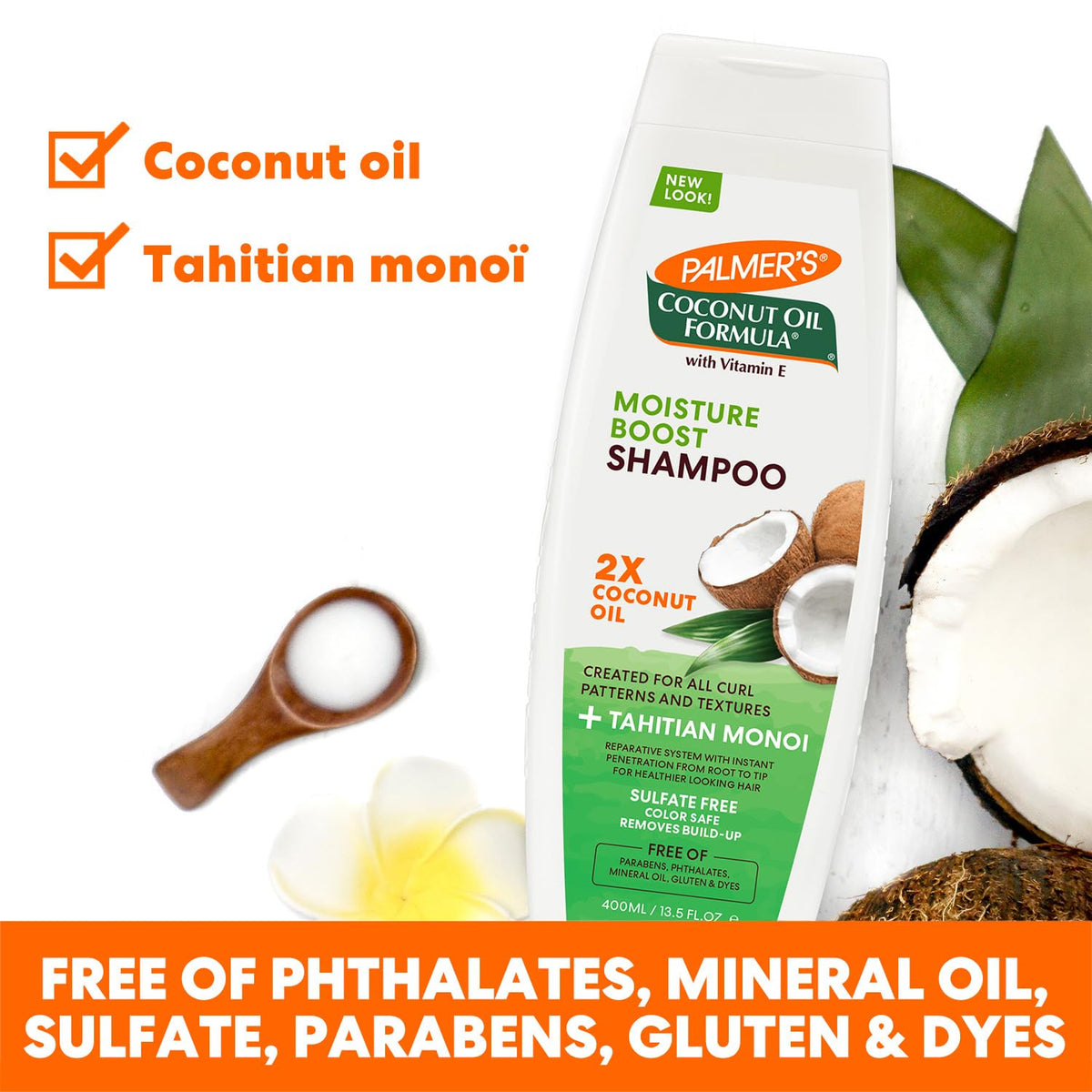 Palmer's Coconut Oil Formula Moisture Boost Conditioning Shampoo, 13.5 fl. oz. Beauty & Personal Care Palmer's