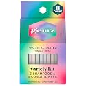 Gemz Shampoo & Conditioner Variety Kit, Water-Activated Single-Dose Solid Hair Care, Shampoos and Conditioners Travel-Size Set, 11-count Beauty & Personal Care gemz