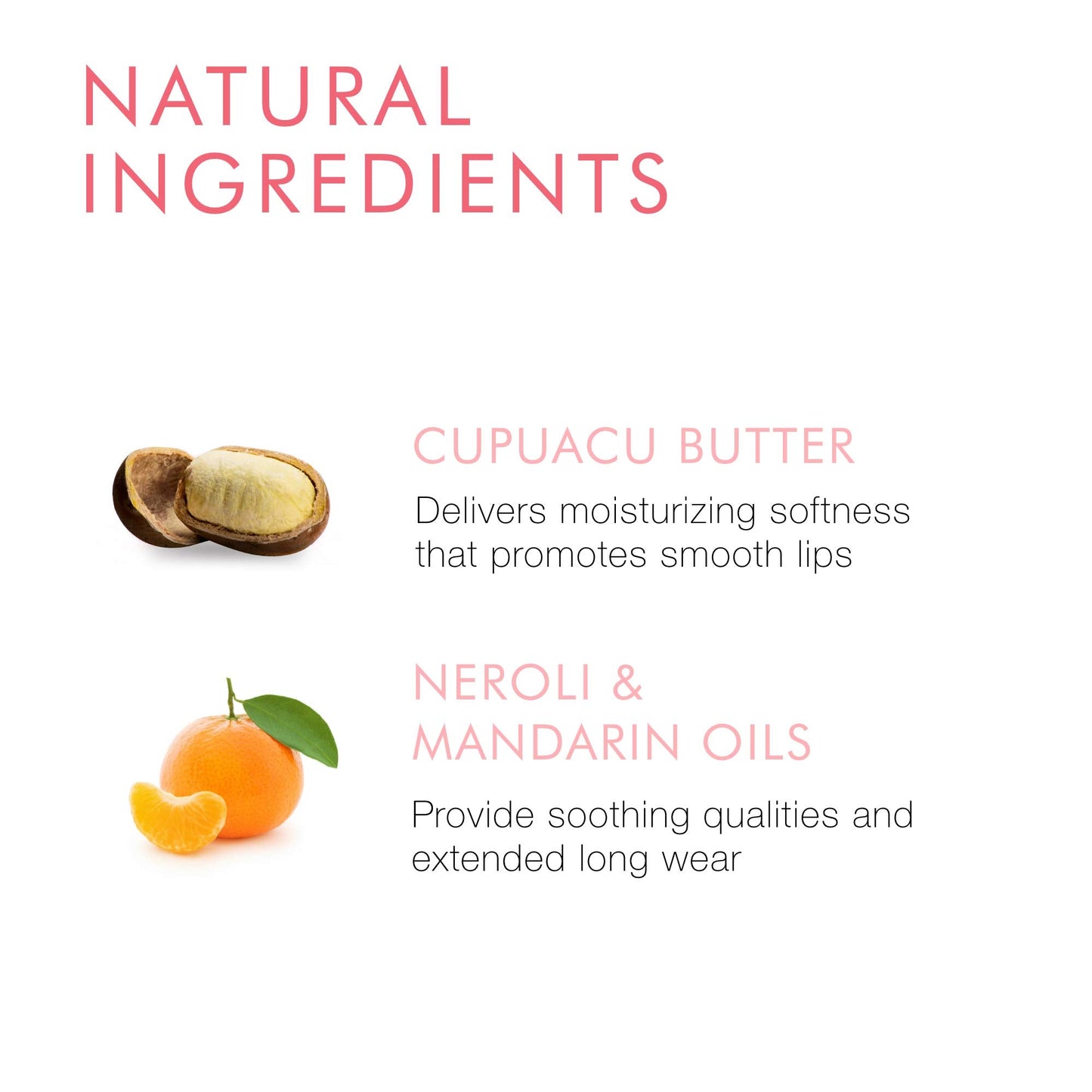 Beauty For Real Lip Cream + Color, Hotter Than Miami - Rich Vibrant Magenta - Long-Wear, Moisturizing Formula - Cupuacu Butter, Organic Neroli & Beauty & Personal Care Beauty For Real