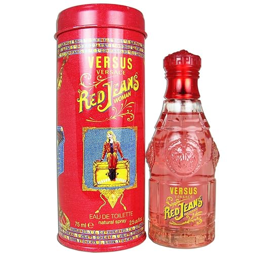 Versace Red Jeans for Women Eau De Toilette Spray, 2.5 Ounce Beauty & Personal Care Versace