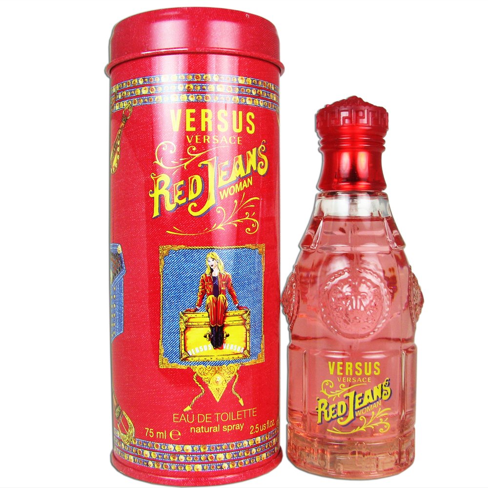 Versace Red Jeans for Women Eau De Toilette Spray, 2.5 Ounce Beauty & Personal Care Versace