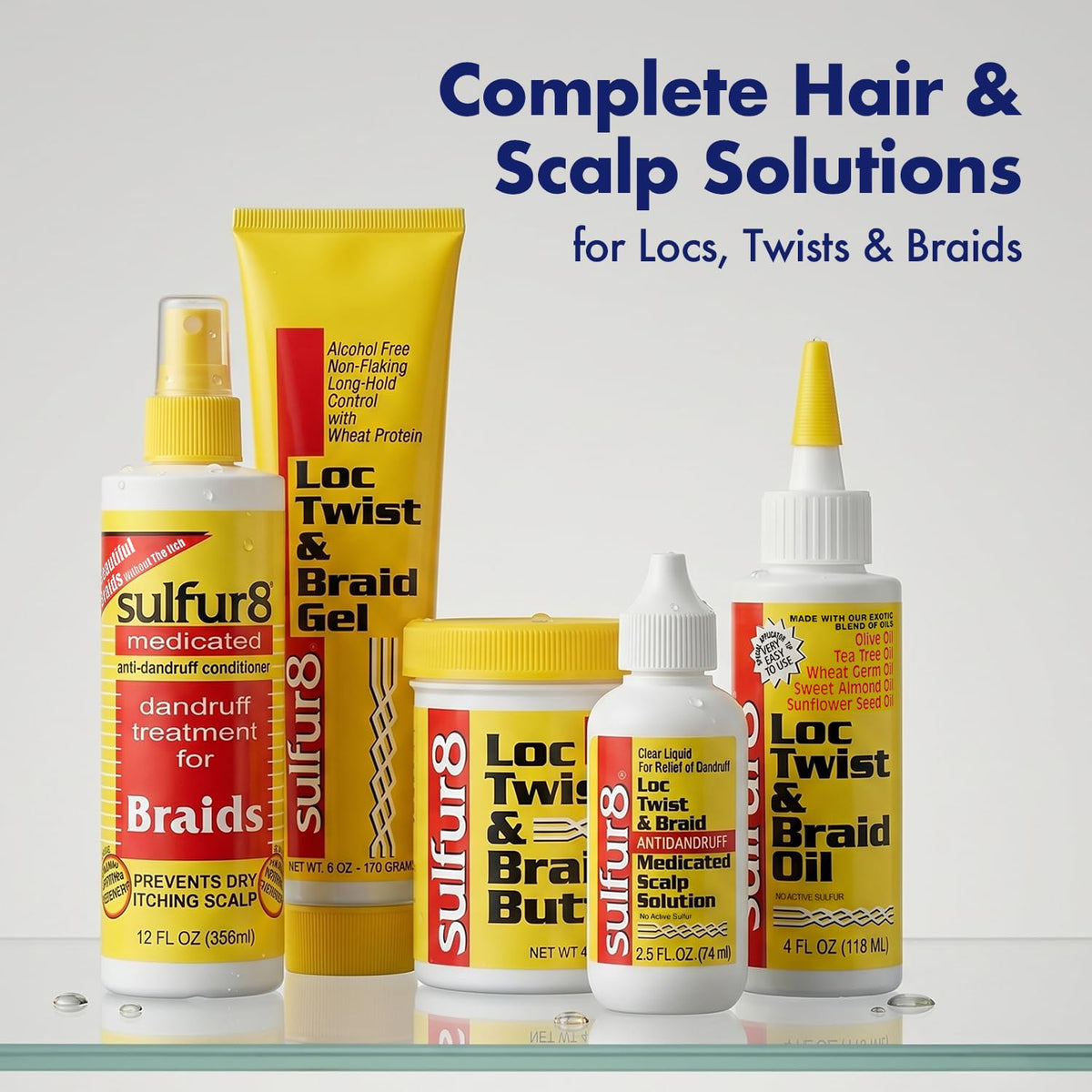 Sulfur 8 Dandruff Treatment For Braids 12 oz. Spray by Sulfur 8