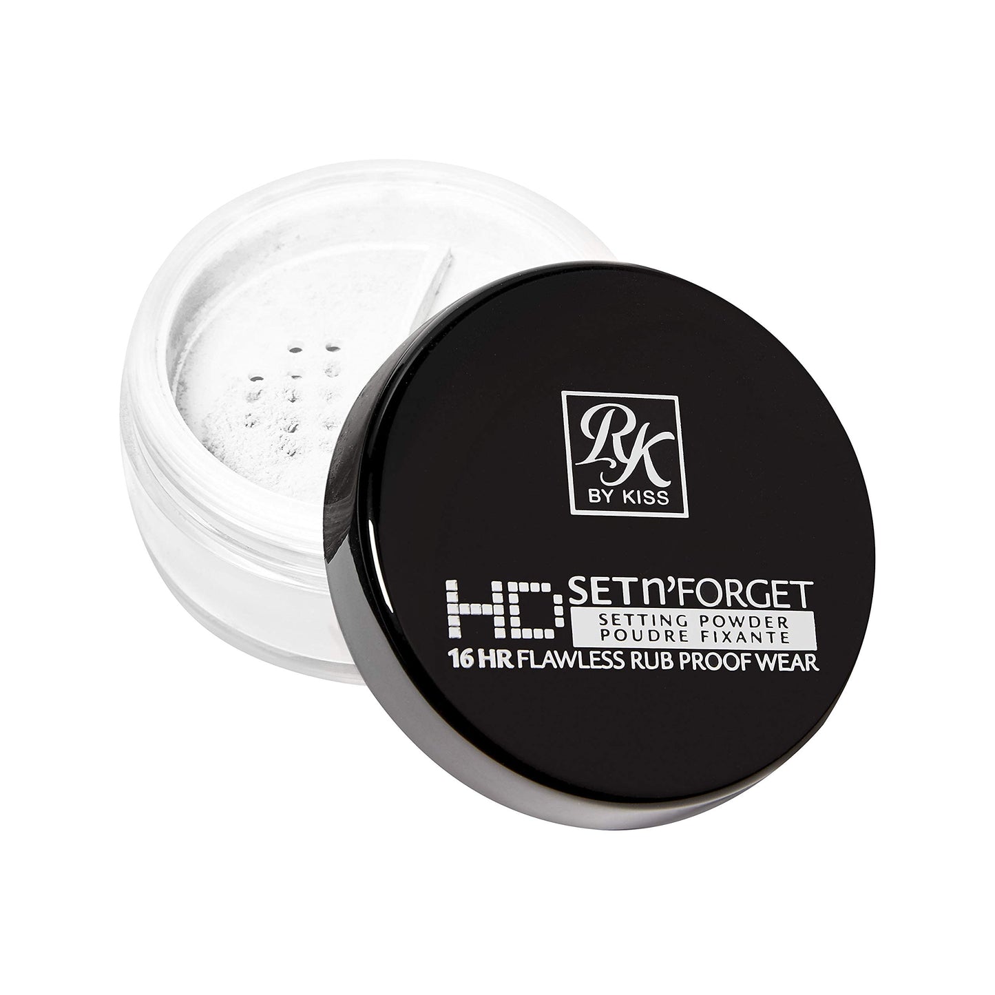 Ruby Kisses Loose Setting Powder 0.4oz, Weightless, Smooths, Mattifying Finish and Shine Control, Pure Silica Mineral Powder (Translucent) Beauty & Personal Care Ruby Kisses