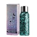 JUDEWY Body Glitter Gel, Face Glitter Body Glitter Glitter Liquid Eyeshadow, Face Hair Nail Glitter, Holographic Makeup Festival Glitter Makeup (05) Beauty & Personal Care JUDEWY