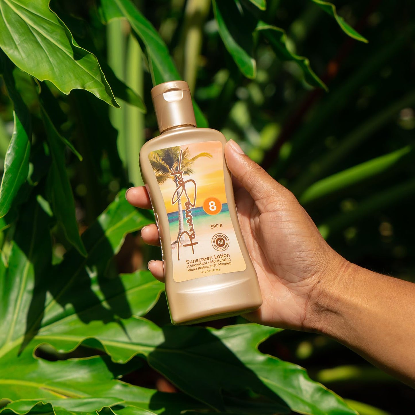 Panama Jack Sunscreen Tanning Lotion - SPF 8, PABA, Paraben, Gluten & Cruelty Free, Antioxidant Moisturizing Formula, Water Resistant (80 Minutes), 6 Beauty & Personal Care Panama Jack