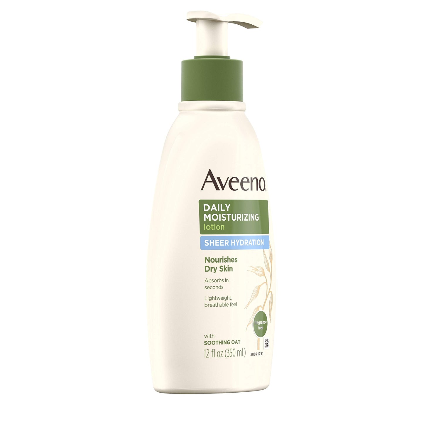 Aveeno Sheer Hydration Daily Moisturizing Lotion For Dry Skin With Soothing Oat, Lightweight, Fast-Absorbing & Fragrance-Free Intense Body Beauty & Personal Care Aveeno