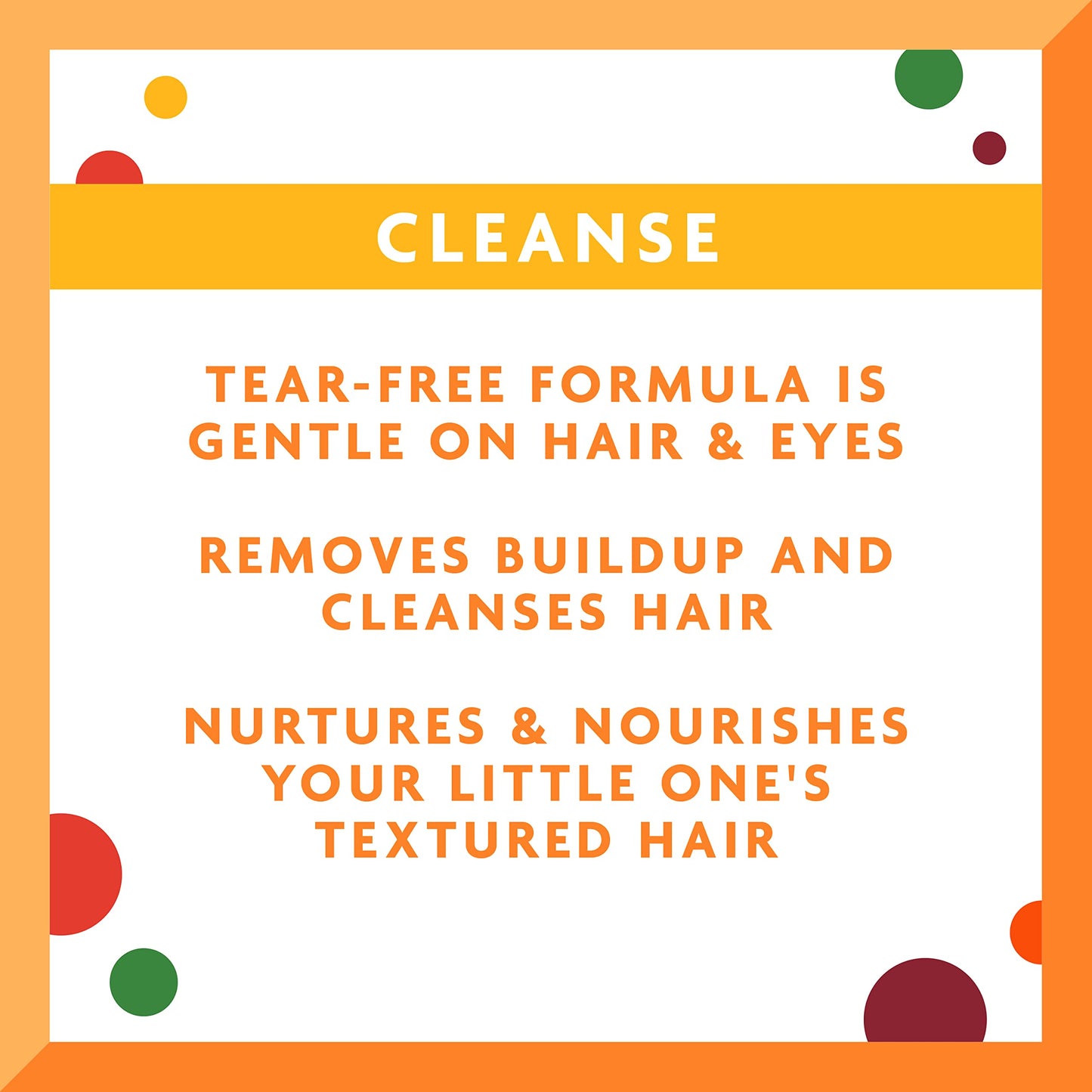 Cantu Care for Kids Tear-free Nourishing Shampoo with Shea Butter, 8 fl oz (Pack of 3) Beauty & Personal Care Cantu
