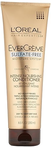 L'Oreal Paris EverCreme Sulfate-Free Moisture System Intense Nourishing Conditioner, 8.5 Fluid Ounce Beauty & Personal Care L'Oreal Paris