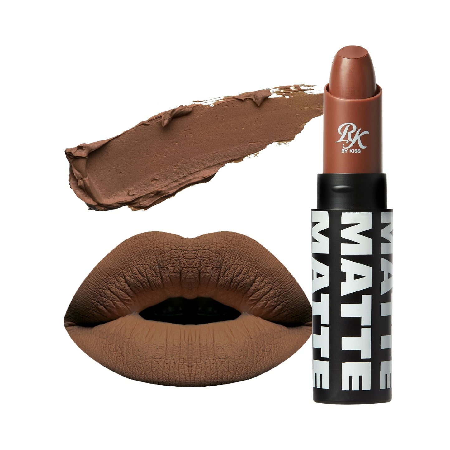 Ruby Kisses Lipstick, Matte Finish, Long-Lasting, Highly Pigmented, Smooth Apply, Full Coverage Lip Color Makeup (Dolce RK) Beauty & Personal Care Ruby Kisses