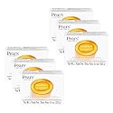 Pears Pure and Gentle with Glycerin and Naturals Oils - Transparent Soap Bar for Radiant Skin - Bar Soap for Women and Men - Amber - 6 pc Beauty & Personal Care Pears