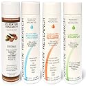 Complex Brazilian Keratin Blowout Straightening Smoothing Hair Treatment 4 Bottles 300ml Kit Includes Sulfate Free Shampoo Conditioner set by Keratin Beauty & Personal Care KERATIN RESEARCH