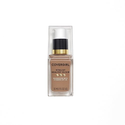 COVERGIRL Vitalist Healthy Elixir Foundation, Nude Beige 732, 1 Ounce Beauty & Personal Care COVERGIRL