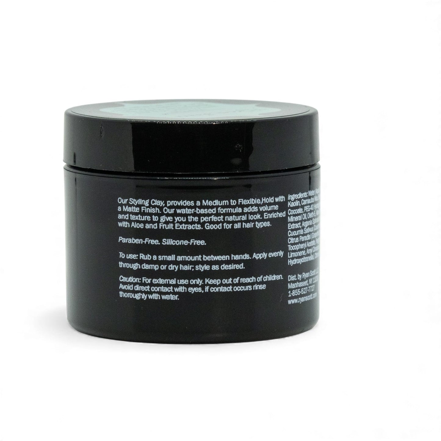 Ryan Scott Styling Clay - Medium Hold with a Matte Finish. Aloe, Cucumber, & Grapefruit Fragrance. Beauty & Personal Care RYAN SCOTT RS