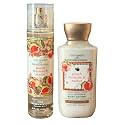 Bath & Body Works Fragrance Mist and Lotion Bundle - 2 Piece Set (Peach Blossom and Nectar) Beauty & Personal Care Bath & Body Works