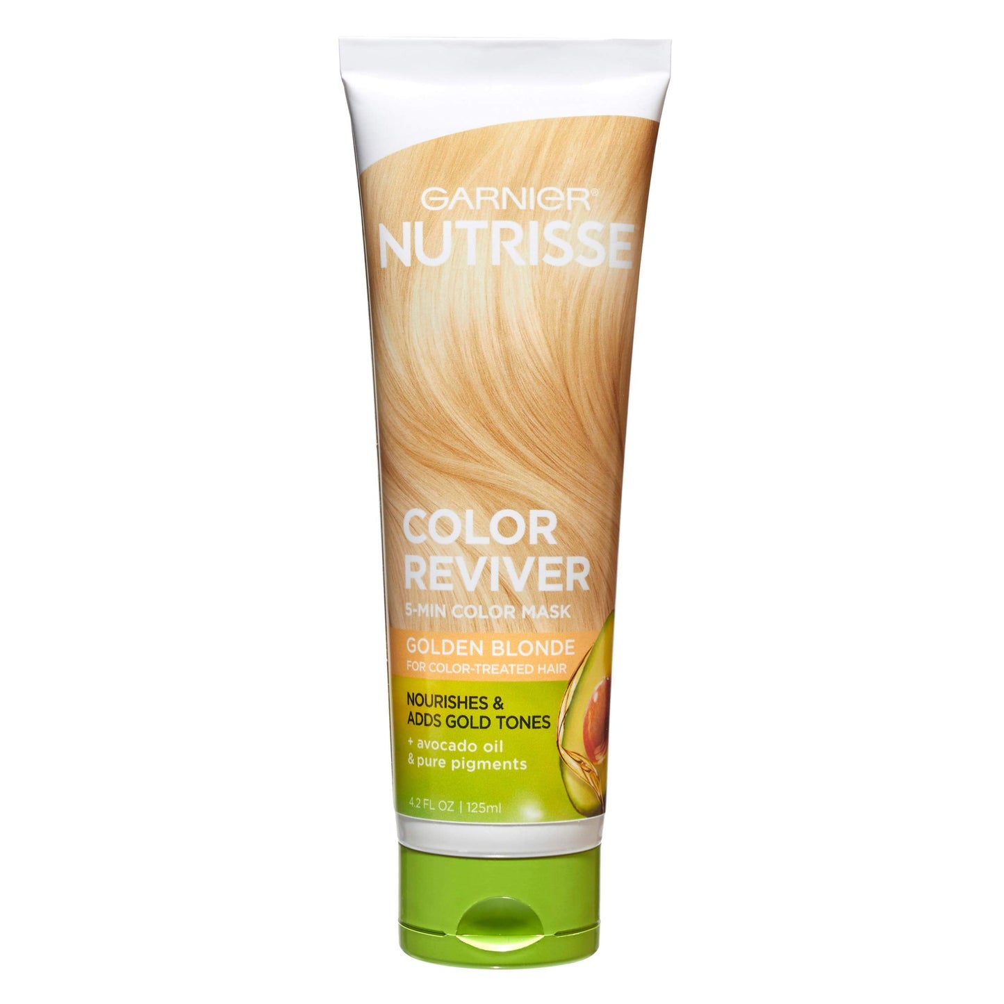 Garnier Nutrisse 5 Minute Nourishing Color Hair Mask with Triple Oils Delivers Day 1 Color Results, for Color Treated Hair, Golden Blonde, 4.2 Fl Oz Beauty & Personal Care Garnier