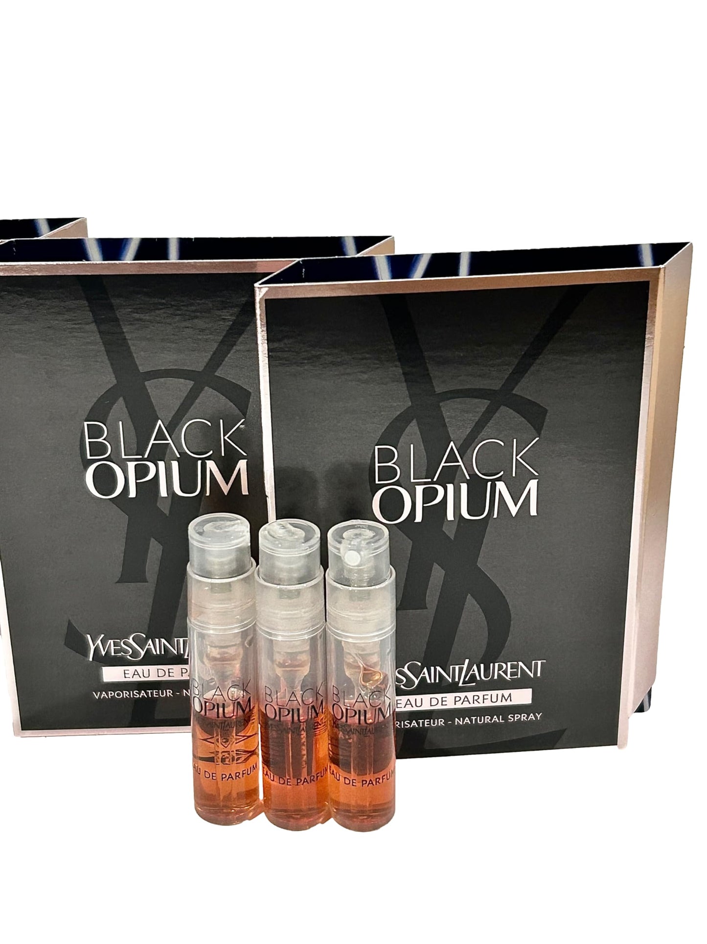Yves Saint Laurent YSL Black Opium EDP Sample Women Perfume 1.2 ml / 0.04 oz - set of 3 Beauty & Personal Care Yves Saint Laurent