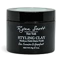 Ryan Scott Styling Clay - Medium Hold with a Matte Finish. Aloe, Cucumber, & Grapefruit Fragrance. Beauty & Personal Care RYAN SCOTT RS