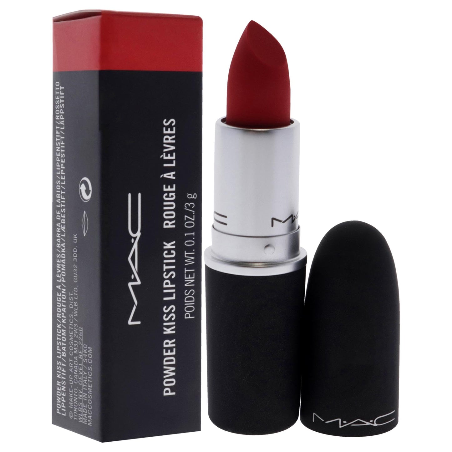 MAC Powder Kiss Lipstick - 929 You Re Buggin Lady Lipstick Women 0.1 oz Beauty & Personal Care MAC