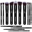 SHANY Makeup Brushes - Black Bombshell - 14-Piece Brush Set - Foundation Powder Concealers Eye Shadows Makeup brushes - Complete Kabuki Makeup Brush Beauty & Personal Care SHANY