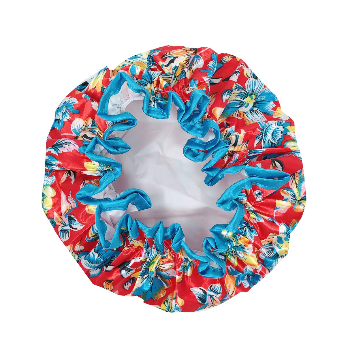 allydrew Reusable Women's Waterproof Shower Caps for Long Hair, Exotic Floral Beauty & Personal Care allydrew