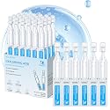 Burgift Hyaluronic Acid Serum for Face, 3% 4D Deep Hydrating Facial Ampoules in 30 Single-Use Vials, Plumping Moisturizer & Pre-Makeup Prep Beauty & Personal Care BurGift