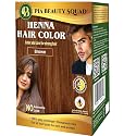 PIA Beauty Henna Hair Color Kit - Black - 30 Minute Ayurvedic Hair Dye with Serum - 100% Grey Coverage |Color mix+ Shine Serum | For Men & Women Beauty & Personal Care Pia beauty squad